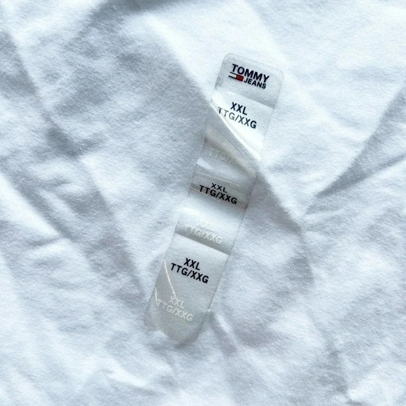 Tommy Hilfiger Size XXL Women's White Spell Out Stretch Bodysuit Sleeveless NEW! - Picture 3 of 6